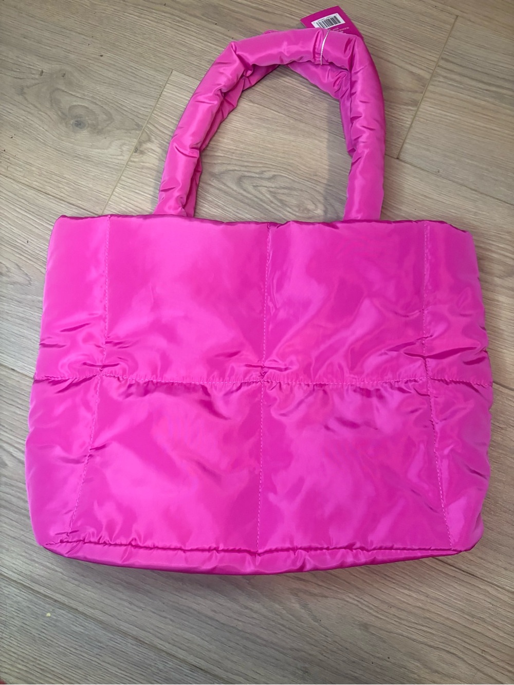 Hot Pink Puffer Tote Bag - Women NEW ULTA BEAUTY